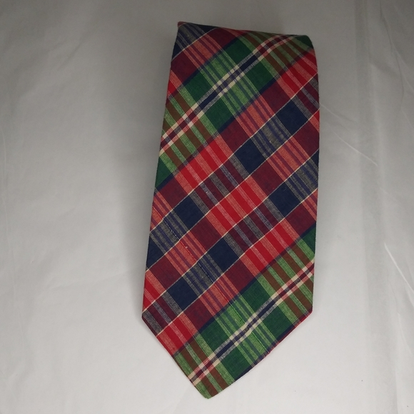 Rooster Men's Cotton Tie #T-14 - Picture 2 of 4